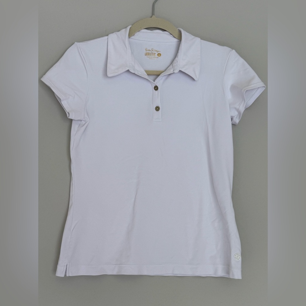 Women's White Polo Shirt